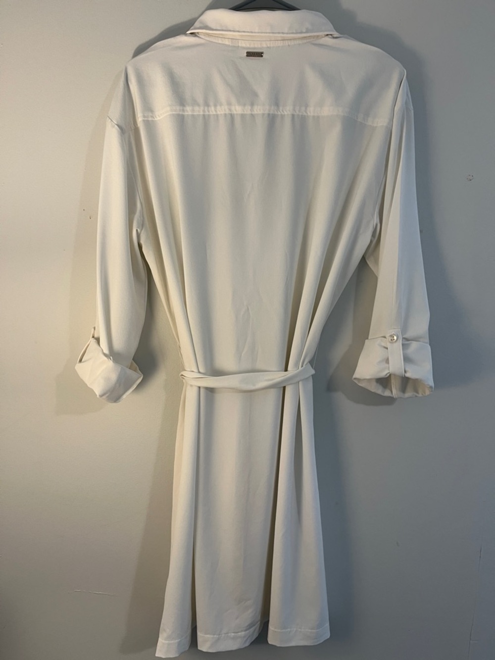 Cabana Life White Dress with Black Geometric Trim - Picture 4 of 6